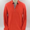 Pull col polo Rouge